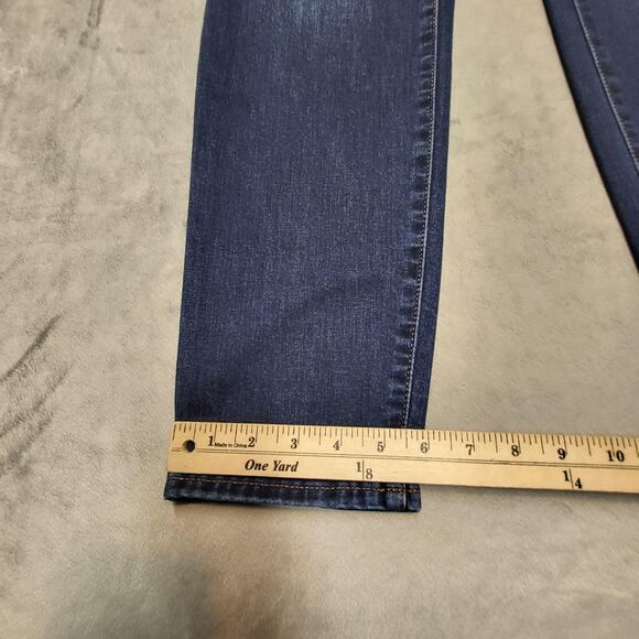 Old Navy Jeans Womens 14 Blue Pop Icon Skinny Stretch Denim Five Pocket Zip Fly - Picture 5 of 10